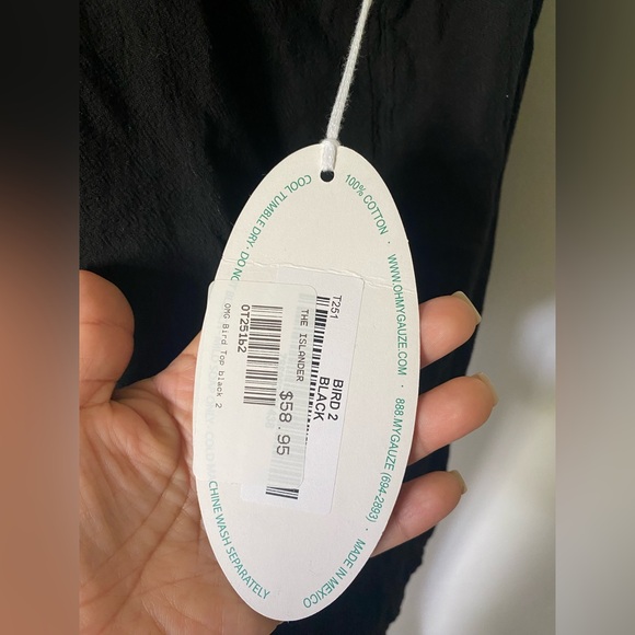 Oh my gauze women’s blouse Size 2 - Picture 6 of 7